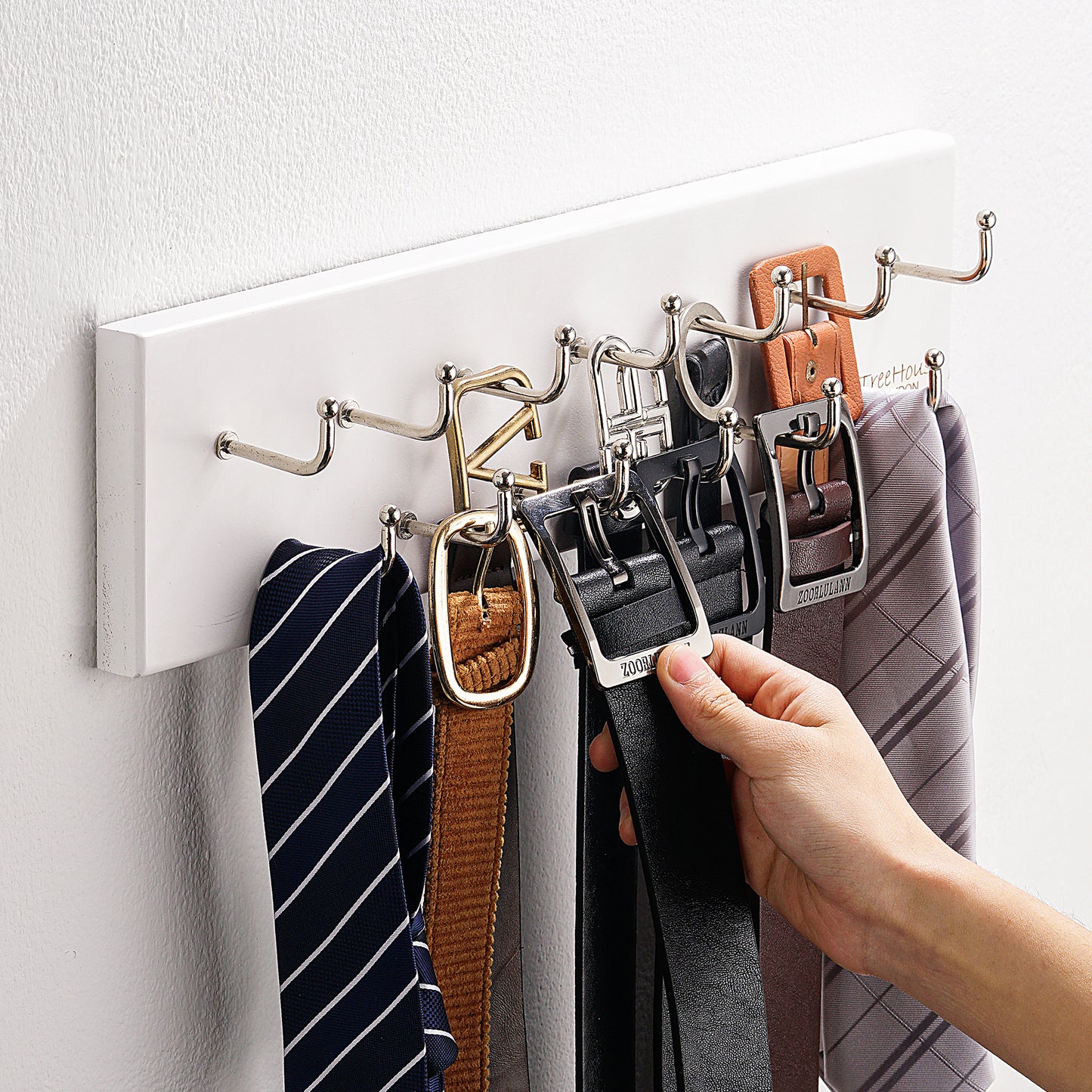 Belt Organizer Rack