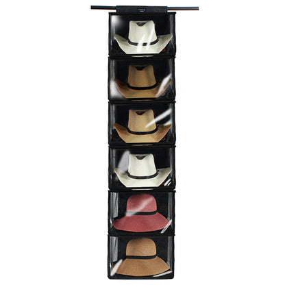 Cowboy Hat Hanging Rack with Dust Cover (XL)
