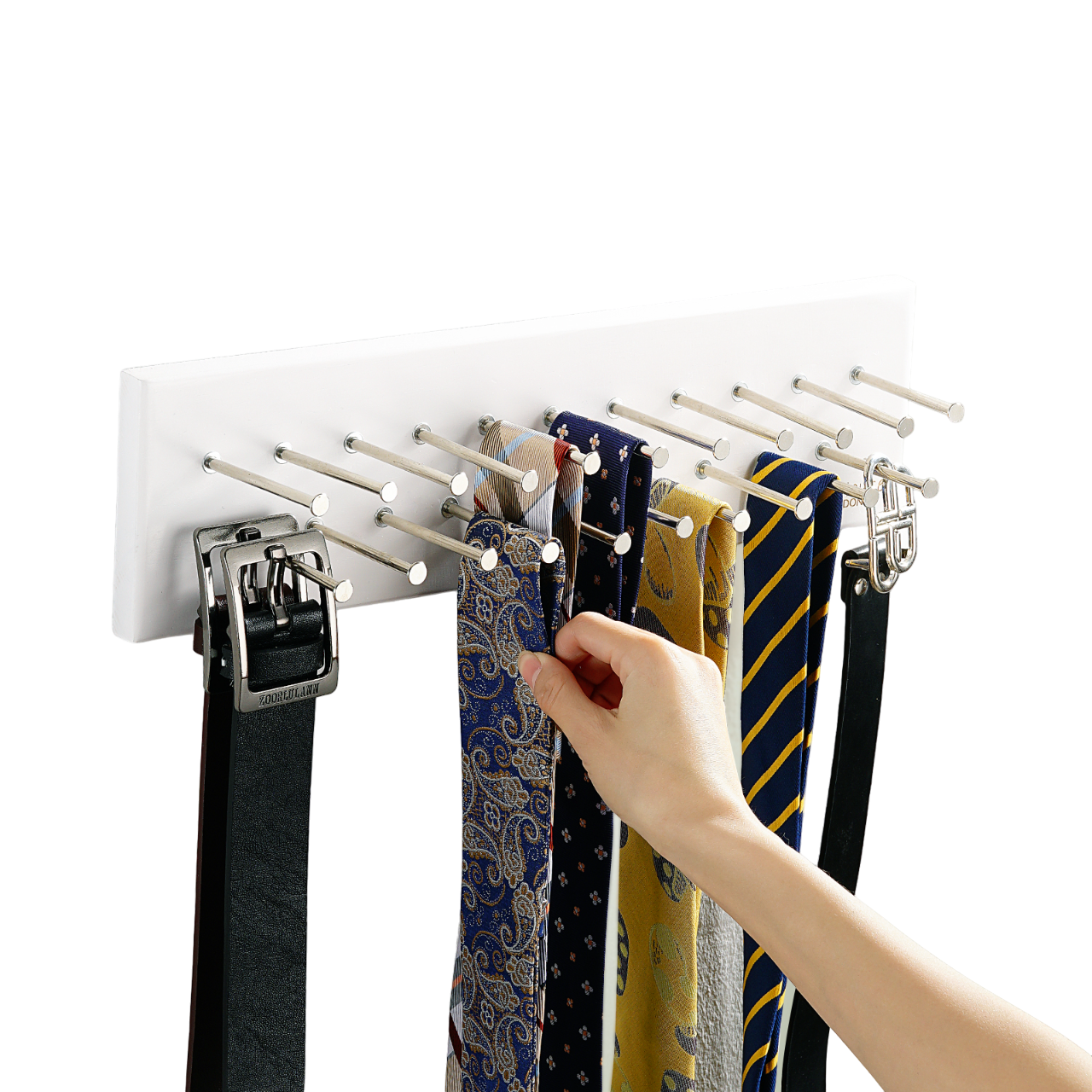 Tie Organizer Rack