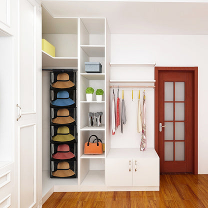 Cowboy Hat Hanging Rack with Dust Cover (XL)