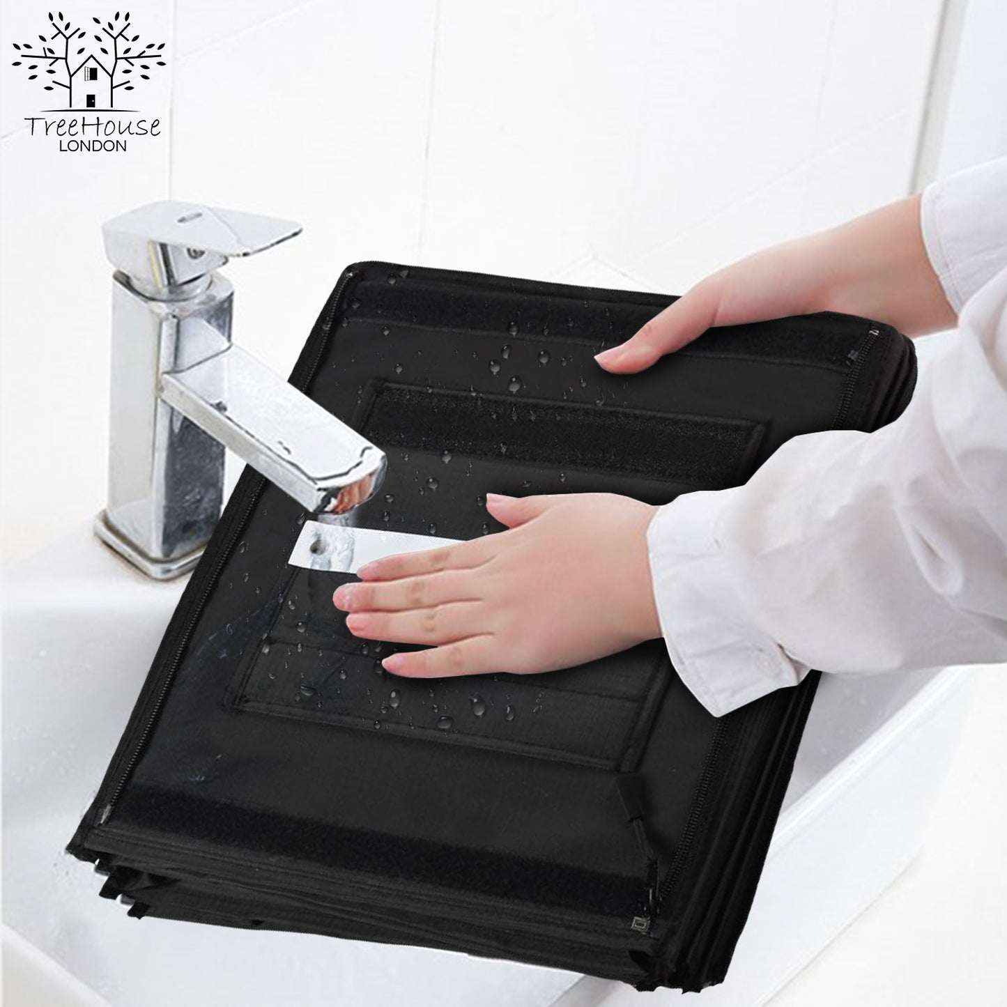 Cowboy Hat Hanging Rack with Dust Cover (XL)